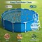8 Feet Round Solar Pool Cover 12 Mil for In-Ground Above-Ground Swimming Pools